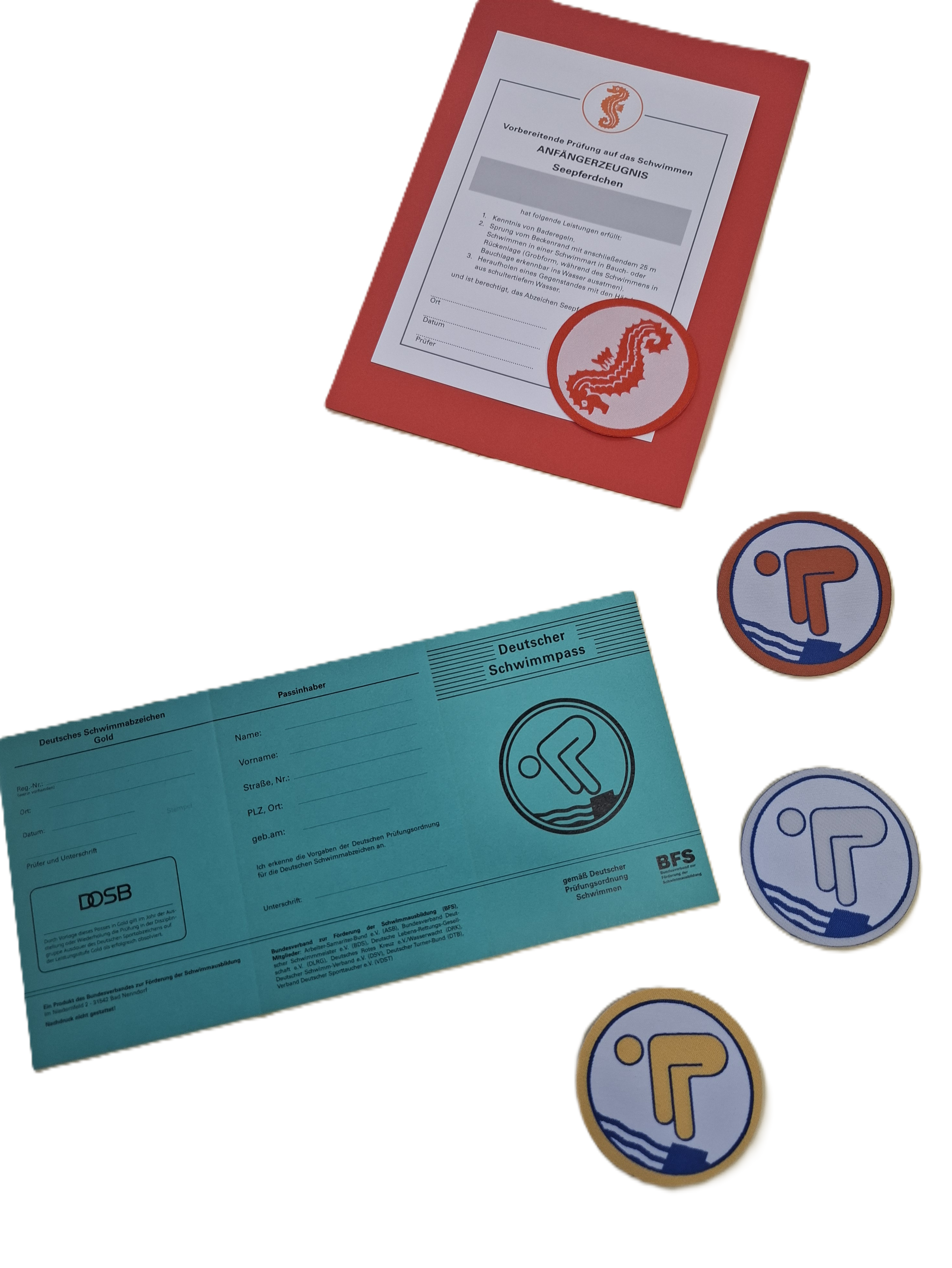 alle Schwimmabzeichen