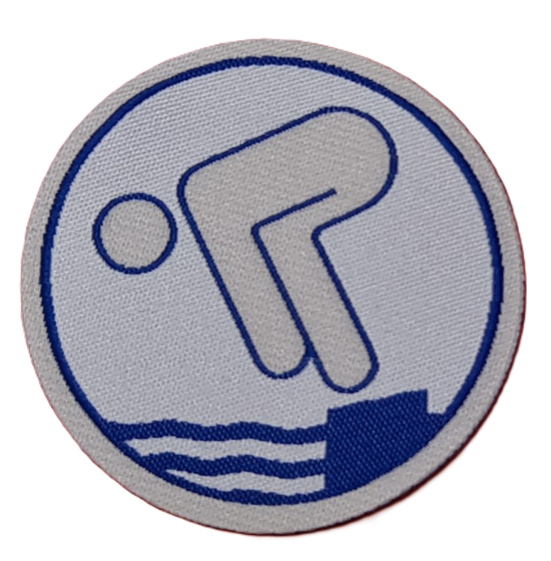 Schwimmabzeichen silber